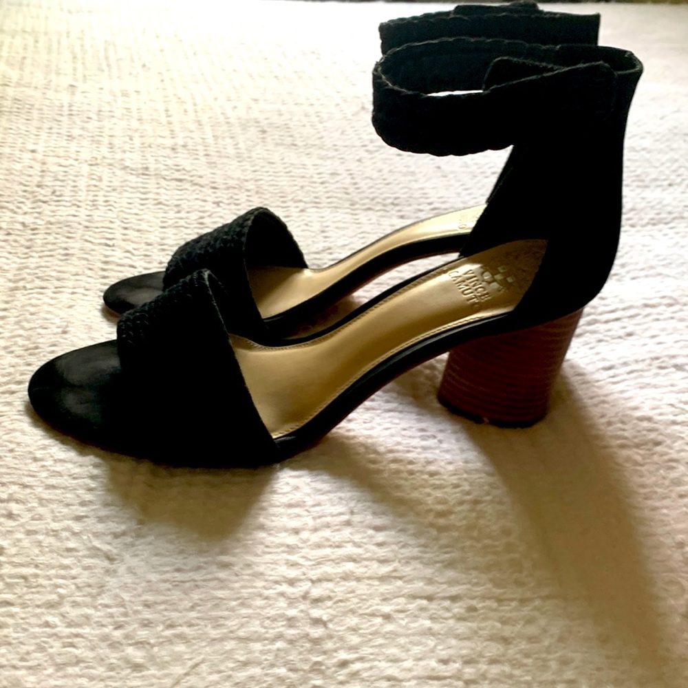 Vince Camuto Womens Jedina Nubuck Dress Sandals Shoes Size 11 M $95